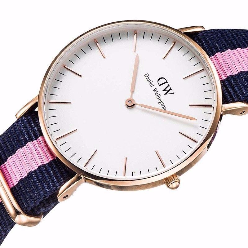 丹尼尔惠灵顿 (danielwellington) dw 经典玫瑰金色 女士手表 36mm