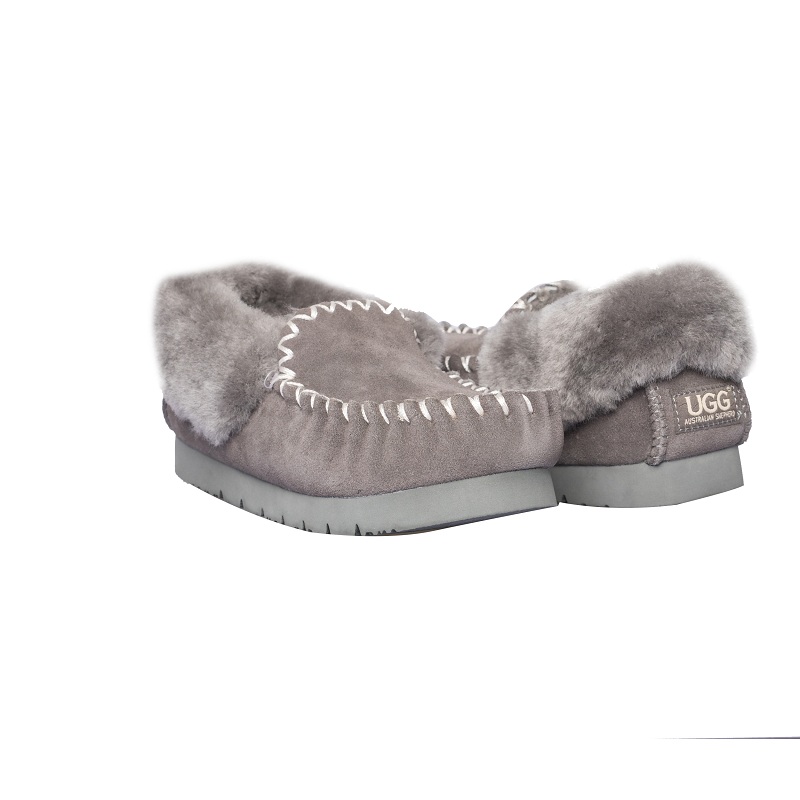 everugg毛豆豆羊毛面包鞋15607 灰色 38码