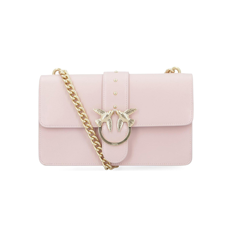 【香港直邮 包邮包税】pinko 品高 女士飞燕包皮革单肩包 1p216u-y4y