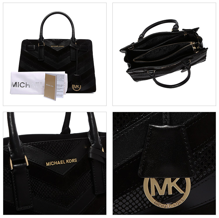 迈克 科尔斯michael kors 明星同款dillon手提风琴包 中号